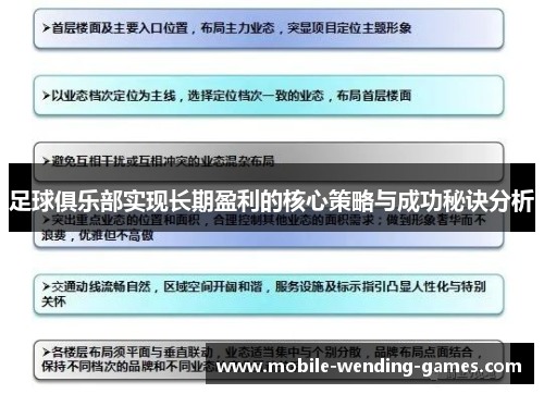 足球俱乐部实现长期盈利的核心策略与成功秘诀分析