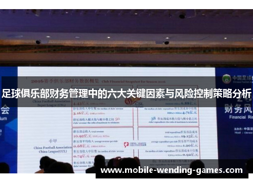足球俱乐部财务管理中的六大关键因素与风险控制策略分析 足球俱乐部财务管理中的六大关键因素与风险控制策略分析